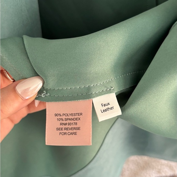 0074. $78 Philosophy Suede "Blazer" - Picture 8 of 9